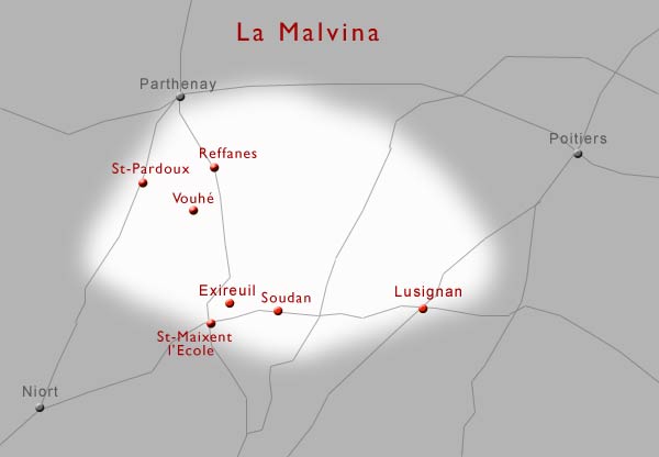 La diffusion de la Malvina