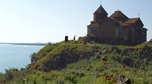 Ayravank, sur les rives du lac Sevan