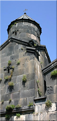 Chapelle du jamatoun, façade sud et coupole