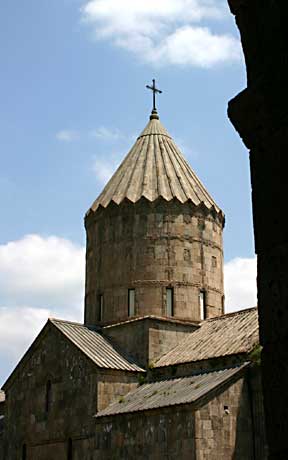 Tatev, coupole de l'église principale