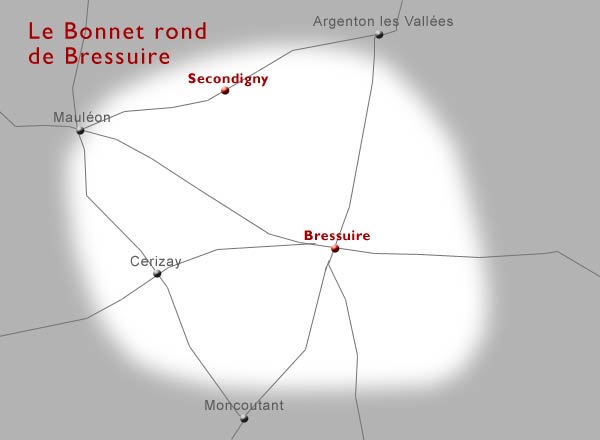 La diffusion du Bonnet rond de Bressuire