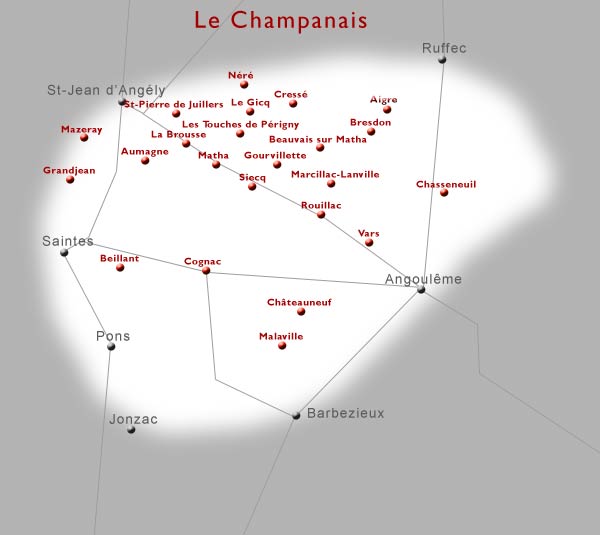 La diffusion du champanais