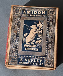 Une boîte d'amidon