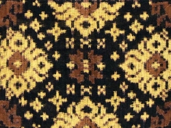 Détail d'un geringsing, ikat double, coton