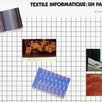Textile Informatique : un parcours, exposition à Chambéry, 1983