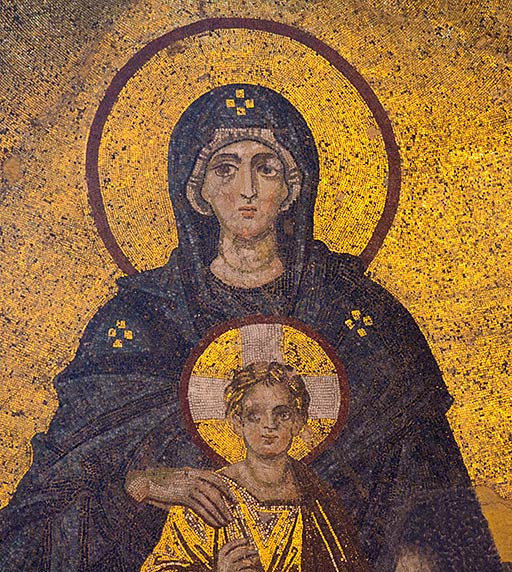 Vierge à l'enfant, Sainte-Sophie