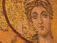 Istanbul, Sainte-Sophie, mosaïque (IXe s.)