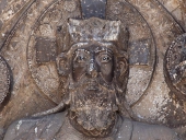 Moissac (82), visage du Christ