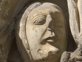 Civray (86), visage d'une vierge