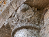 Lamairé (79), chapiteau de l'abside